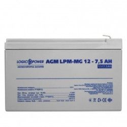 Батарея аккумуляторная мультигелевая AGM LogicPower LPM-MG 12V 7.5Ah мультигелевая  - 1