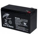 Батарея аккумуляторная Ritar AGM RT1275B 12V 7.5 Ah черная