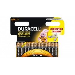 Батарейка Duracell AAA MN2400 LR03 12 шт