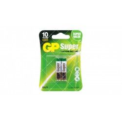 Батарейка GP Super Alkaline 1.5V AAA LR3 GP24A 2шт блистер