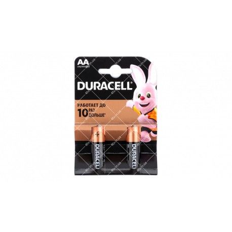 Батарейка Duracell Basic AA MN1500 LR06 2 шт (5000394058163 / 81551267)  - 1