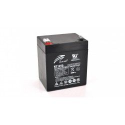 Батарея аккумуляторная Ritar AGM RT1250B 12V 5.0 Ah черная