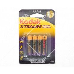 Батарейка Kodak Xtralife Alkaline 1.5V AAA 4 шт блистер