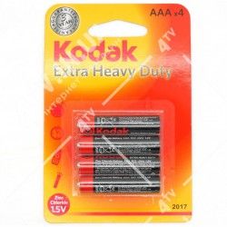 Батарейка Kodak1.5V AAA 4 шт блистер