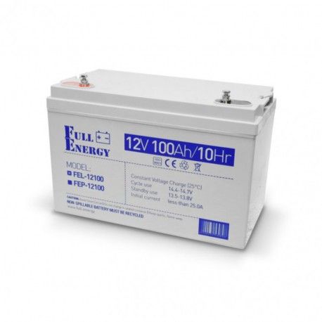 Батарея аккумуляторная GEL Full Energy FEL-12100 12V 100Ah  - 1