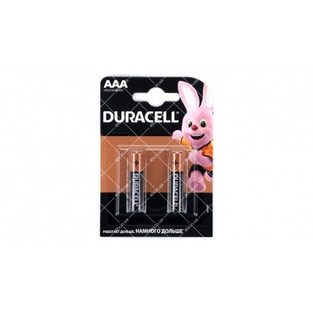 Батарейка Duracell Basic AAA MN2400 LR03 2 шт  - 1