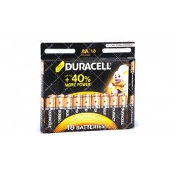 Батарейка Duracell Basic AA MN1500 LR06 18 шт