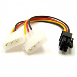 Кабель питания видеокарт Atcom (16185) 6pin-2molex