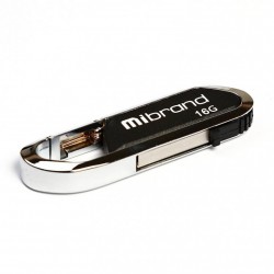 Накопитель Mibrand Aligator 16Gb Black USB 2.0 (MI2.0/AL16U7B)