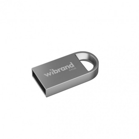 Накопитель Wibrand Lynx 64Gb Silver USB 2.0 (WI2.0/LY64M2S)