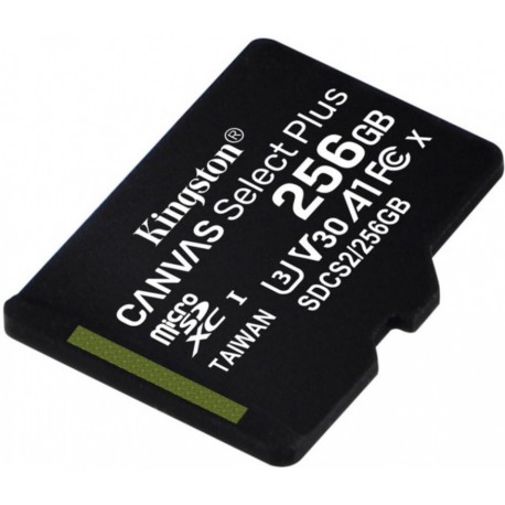 Карта памяти microSDXC Kingston 256GB UHS-1 Class 10 А1 R-100MB/S (SDCS2/256GBSP)