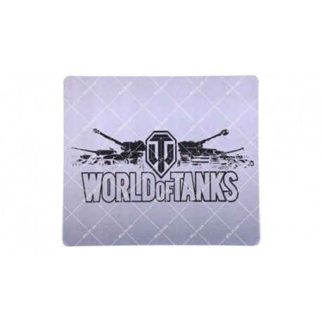 Коврик World of Tanks 290*250 серый  - 1