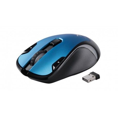 Мышь компьютерная беспроводная Vinga MSW-527 синяя  - 1