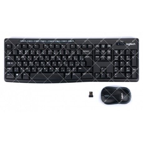 Клавиатура + мышь беспроводная Logitech MK270  - 1