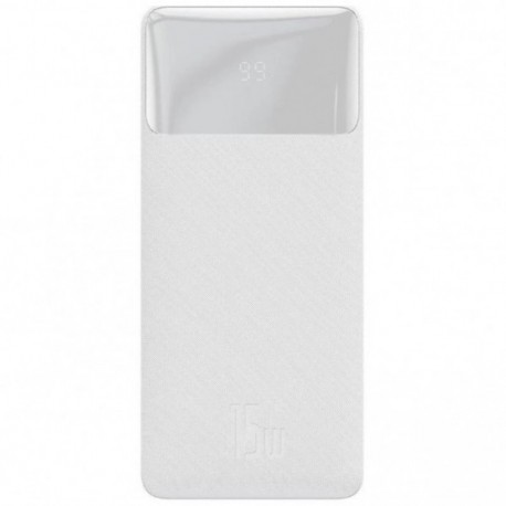 Power Bank Baseus Bipow Digital Display 20000mAh 15W White (PPDML-J02)