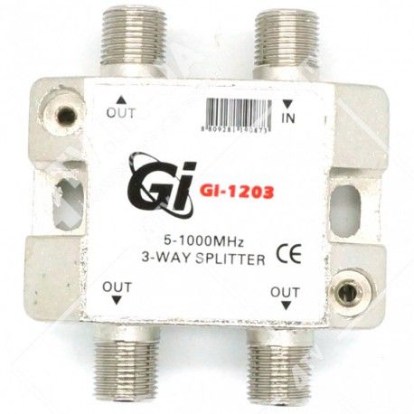 Сплиттер 3-WAY Splitter Gi-1203  - 1