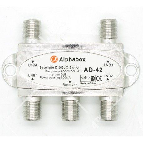 DiSEqC 4х1 Alphabox AD-42  - 1