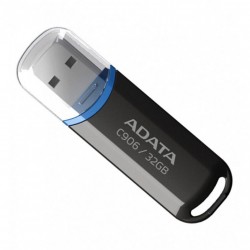 Накопитель ADATA 32GB C906 USB 2.0 Black (AC906-32G-RBK)