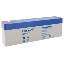Батарея аккумуляторная Ultracell UL2.4-12 AGM 12V 2.4Ah белая