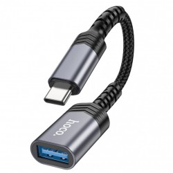 Переходник Hoco UA24 USB А to Type-C USB3.0 (6942007608848)