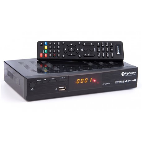 Alphabox X7 Combo HD DVB-S2/T2/C ВЧ модулятор