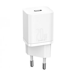 Адаптер сетевой Baseus Super Si Quick Charger 1C 20W EU White