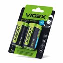 Батарейка VIDEX Alkaline 1.5V LR20/D 2 шт