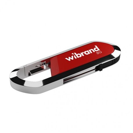 Накопитель Wibrand Aligator 8Gb Dark Red USB 2.0 ( WI2.0/AL8U7DR)