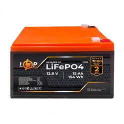 Батарея аккумуляторная LogicPower LP 12V 12Ah LiFePO4 154Wh