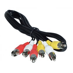 Кабель 3RCA-3RCA 1.2 метра Japan