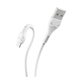 Кабель USB 2.0 AM to Micro USB HOCO X37 PVC White 1.0 метр