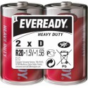 Батарейка Energizer Eveready Heavy Duty 1.5V R20 2 шт