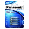 Батарейка Panasonic Evolta 1.5V AAA LR03 4 шт (LR03EGE/4BP)