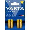 Батарейка VARTA Longlife BLI AAA Alkaline 4 шт