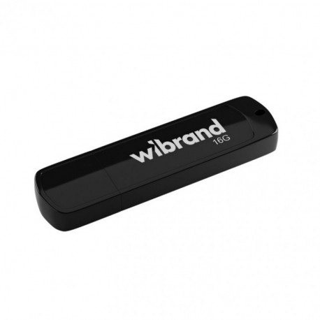 Накопичувач Wibrand Grizzly 16Gb Black USB 2.0 (WI2.0/GR16P3B)