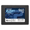 SSD накопичувач Patriot Burst Elite 2.5, 960GB (PBE960GS25SSDR)