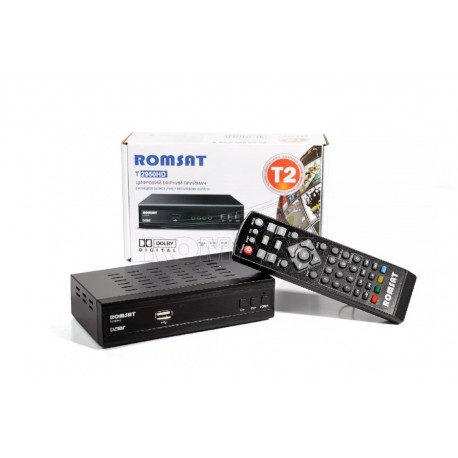 Romsat T2950 DVB-T2 Dolby Digital AC3