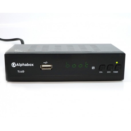 Alphabox T22D Dolby Digital DVB-T2