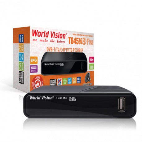 World Vision T645M3 Fm DVB-T2