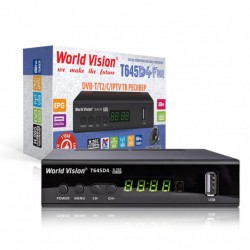 World Vision T645D4 Fm DVB-T2