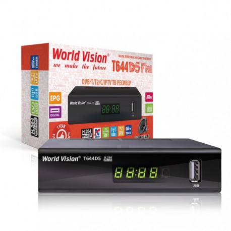 World Vision T644D5 Fm DVB-T2