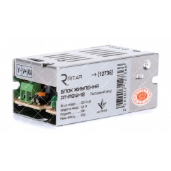 Блок живлення Ritar RT-PSP12-12 12V 1A 12W перфорація