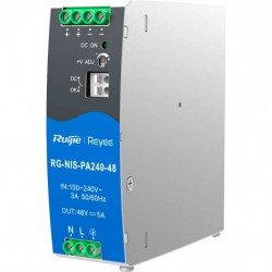 Блок живлення Ruijie RG-NIS-PA240-48 100-240В / 10 А на DIN-рейку