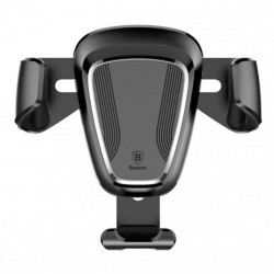 Тримач для телефону Baseus Glaze Gravity Car Mount Black автомобільний