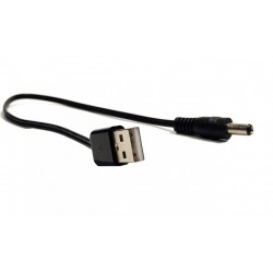 Кабель живлення 5V USB-DC (5.5/2.1)