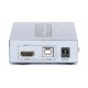 Передавач HDMI+USB сигналу по кручений парі до 120м