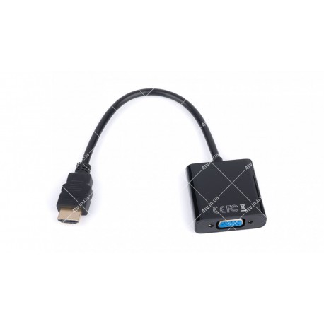 Адаптер (перехідник) HDMI - VGA 0.10м