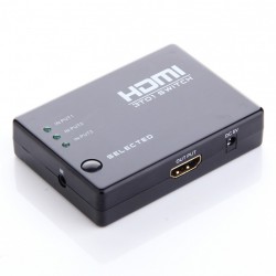 Перемикач SWITCH HDMI 3 port MINI з ІЧ-пультом