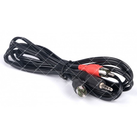 Кабель 2RCA-3.5мм Jack Audio Tcom 1.8 метра