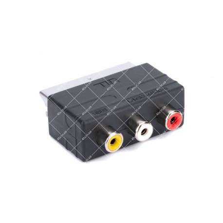 Перехідник Scart-3RCA